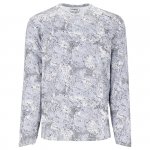 Термофутболка SIMMS SolarFlex Crew LS цв.back eddy white р-р L(Камбоджа)