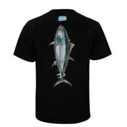 Футболка BKK Short Sleeve Casual Shirt Tuna цв.Black р-р M(Китай)