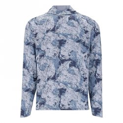 Термофутболка SIMMS SolarFlex Hoody LS цв.back eddy albacore р-р XL(Камбоджа)