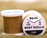 Материал для тела HENDS Body Quills 24yds цв.brownbeige BQ-04(Чехия)