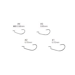 Крючки офсетные VARIVAS Hooking Master Limited Edition Light Class №2 9шт.(Япония)