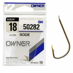Крючки OWNER 50282 №14 15шт.(Япония)