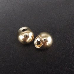 Груз Micro Jig FLY-FISHING вольфрам со смещ.отв. 2,2гр., 6,4мм цв.gold 10шт.(Китай)
