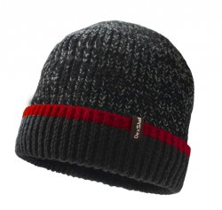Шапка DEXSHELL водонепроницаемая Cuffed Beanie цв.black/red line р-р S/M DH353RED(Китай)