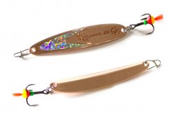 Блесна зим. ECOPRO Судачья silver flex 40мм цв.CSF(Россия)