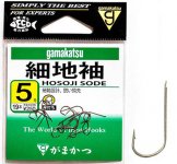 Крючки GAMAKATSU Hosoji Sode BRN №3 19шт.(Япония)