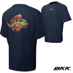Футболка BKK Short Sleeve Casual Shirt Perch цв.Navy Blue р-р M(Китай)