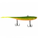 Зимний слаг JIG IT Whale Tail 110мм 24гр. цв.004 Spicy lemon(Китай)