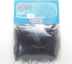 Перья CDC HENDS 25шт. цв.black CDC-25-09(Чехия)