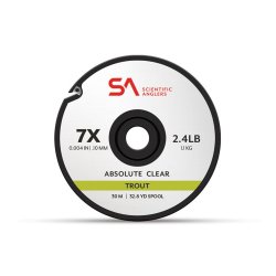Поводковый материал SCIENTIFIC ANGLERS Absolute Trout 30м 5,5x(Япония)