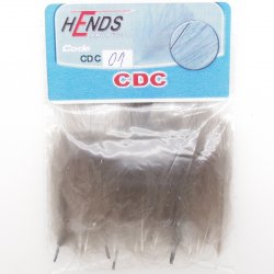 Перья CDC HENDS 1гр. цв.nature gray CDC-1-01(Чехия)
