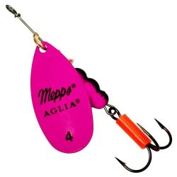 Блесна вращ. MEPPS Aglia Fluo №4 цв.розовый(Франция)