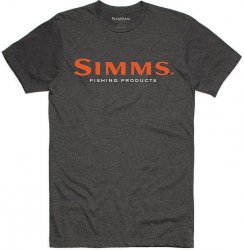 Футболка SIMMS Logo цв.simms orange/charcoal heather р-р M(Эль-Сальвадор)