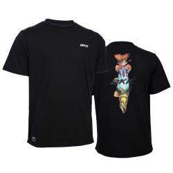 Футболка BKK Short Sleeve Casual Shirt Brand values Pike цв.Black р-р XL(Китай)
