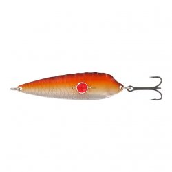 Блесна кол. KUUSAMO Kruunu 85 19гр. бусинка Sandlance цв.BL/O/S-S UV(Финляндия)