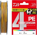 Шнур DAIWA PE Durasensor 4 Braid +Si2 5Color 200м р-р 1,0, 0,165мм(Япония)