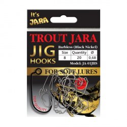 Крючки JARA Trout Jig №8 20шт.(Корея)