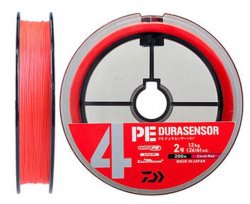 Шнур DAIWA PE Durasensor 4 Braid +Si2 CR 150м р-р 1,0, 0,165мм(Япония)