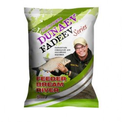 Прикормка DUNAEV/FADEEV Feeder Bream River 1кг(Россия)
