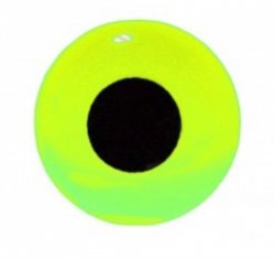 Глаза эпокс. FUTURE FLY 9мм цв.fluo yellow 20шт.(Дания)
