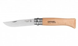 Нож OPINEL №9 нержав.сталь, бук 001083(Франция)