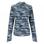 Термофутболка жен. SIMMS BugStopper Solarflex Hoody LS цв.shroud selvedge р-р L(Китай)