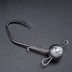Джиг-головка с фиксатором и доп.петлей ДШКП №6/0 28гр. 3шт.(Россия, Тула)