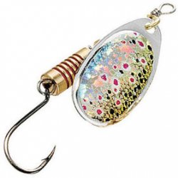 Блесна вращ. DAM Effzett Spinner Single Hook 4гр. цв.brown trout 5130-604(Польша)