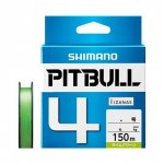 Шнур SHIMANO Pitbull 4 PE цв.lime green 150м р-р 1,5, 0,205мм(Япония)