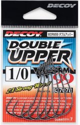 Крючки офсетные DECOY Worm 99 Double Upper №4/0 5шт.(Япония)