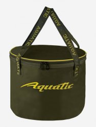 Ведро для замешивания прикормки AQUATIC В-15 герметичное с крышкой 24л(Россия)