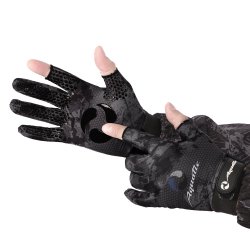 Перчатки AQUATIC Softshell ПЧ-10 цв.camo black р-р M(Китай)