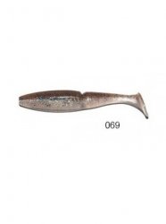 Виброхвост SAWAMURA One'Up Shad 4'' цв.069 6шт.(Япония)