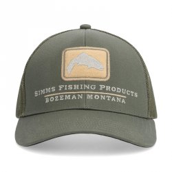 Кепка SIMMS Double Haul Icon Trucker цв.smokey olive(США)