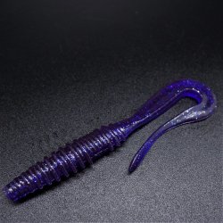 Твистер JOHNNY FISH Mad Worm 70 цв.21 6шт.(Россия)