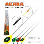 Удочка зимняя балалайка AKARA Finezza UL цв.желтый SPS-Y(Россия)