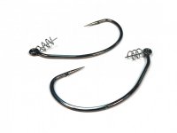 Крючки офсетные HITFISH CPS с креплением №12/0 2шт.(Филиппины)