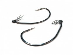 Крючки офсетные HITFISH CPS с креплением №8/0 2шт.(Филиппины)