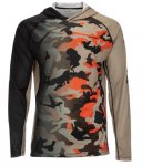 Термофутболка SIMMS SolarVent Hoody Pro LS цв.woodland camo flame р-р XL(Эль-Сальвадор)