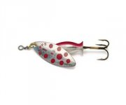 Блесна вращ. MEPPS Aglia Long Heavy №1+ цв.серебро крас.точки/серебро-красный(Франция)