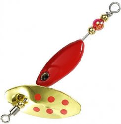 Блесна вращ. DUO Spearhead Ryuki Spinner 3,5гр. цв.ACC4106 Solid Red(Китай)