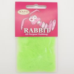 Даббинг WAPSI из меха кролика цв.fluo chartreuse(США)
