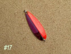 Блесна кол. RIVER OLD Sattelite Cherry Vespa 11гр. цв.17(Япония)