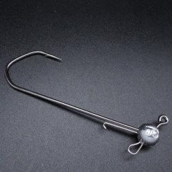 Джиг-головка крючок Barbarian с доп.петлей и фиксатором МБНФ №10/0 10гр. 3шт.(Россия, Тула)