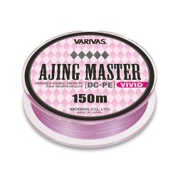 Шнур VARIVAS Ajing Master DC-PE VIVID 150м р-р 0,2, 0,07мм(Япония)