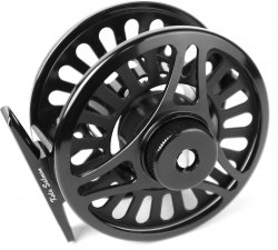 Катушка нахлыст.KOLA SALMON Jora точеная 6-8 класс(Корея)