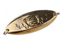 Блесна кол. НААШИ Паразуш 13гр. тип 2 цв.латунь/латунь(Россия)