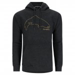 Толстовка SIMMS Trout Outline Hoody цв.charcoal heather р-р S(Китай)