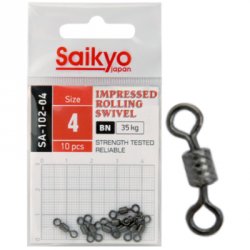 Вертлюг SAIKYO SA-102 №10 10шт.(Япония)
