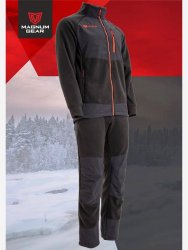 Костюм MAGNUM Polar флис цв.черный р-р 56-58 рост 170-176(Россия)